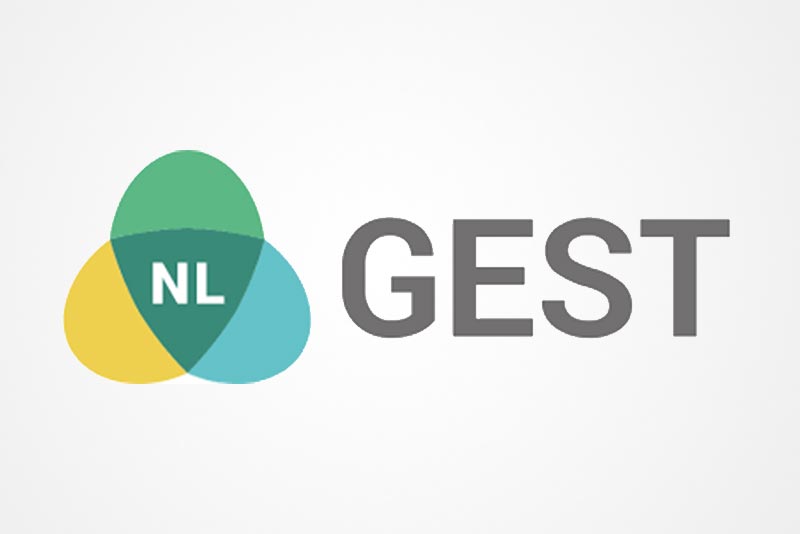 Partnerek Reprodukciós Orvostudományi és Nőgyógyászati Központ NL GEST logó