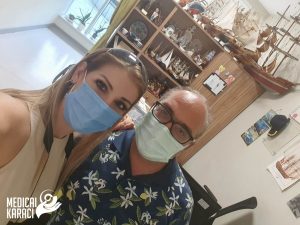 Посещение в Университетска болница Окан 003