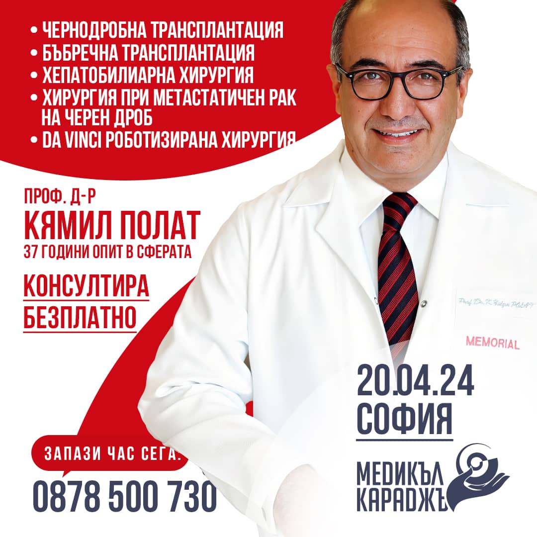 проф. д-р Кямил Полат на 20.04.24 София